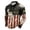 4Black7, variant on WERYOUNG Patriotic Long Sleeve Button Down Shirts For Man Independence Day Celebration Shirt Casual Stars And Stripes Shirts Versatile Top L