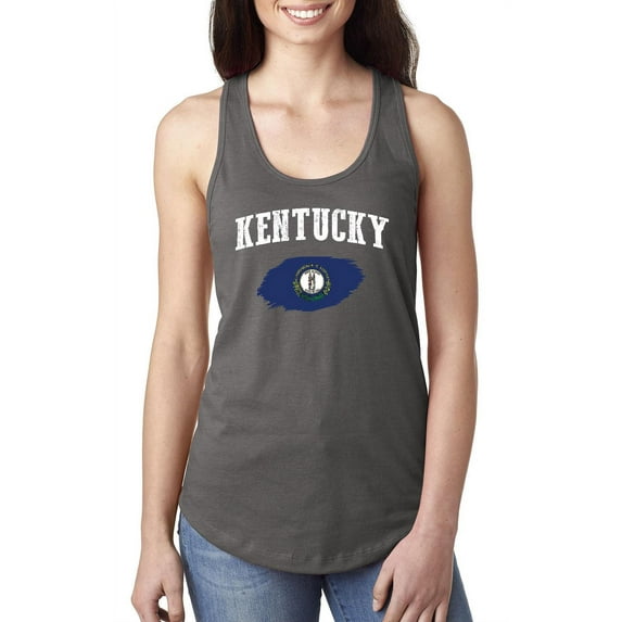 Normal is Boring - Women's Racerback Tank Top, up to Women Size 2XL - Kentucky