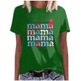 thumbnail image 1 of Elegante blusa de manga corta con cuello redondo y manga abullonada para mujer OAVQHLG3B Store  lin121212, 1 of 3