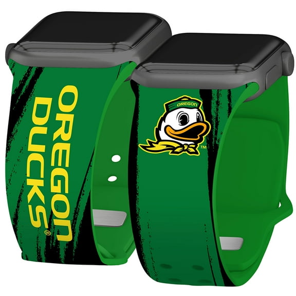 Oregon HD Paint Stripe Unisex Watch Band for Apple Watch, 42/44/45/49mm(46mm Series 10/11) Long by Affinity Bands