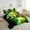 Green Yellow, variant on Erosebridal Red Racing Car Comforter Sets Twin Size, Lightning Print Comforters & Duvets, Reversible, 2 Pieces