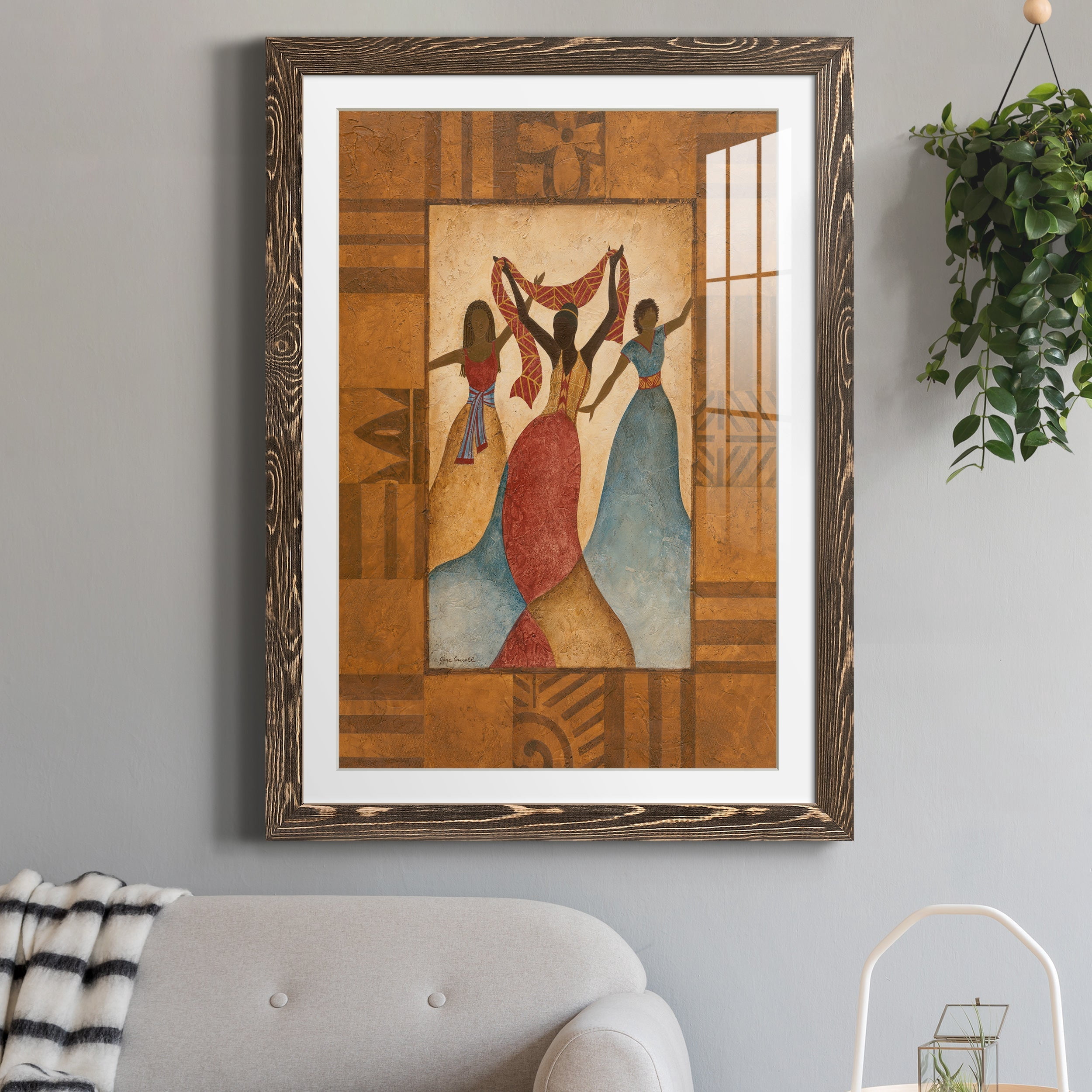 Rhythm - Premium Framed Print - Distressed Barnwood Frame - Ready to Hang