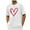 White-F, variant on Uaswgudfs Men's Casual Short Sleeve T-Shirt - Valentine's Day Graphic Tee for Men, Round Neck Shirt, Everyday Wear Men's Top