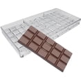 thumbnail image 1 of Chocolate Bar Maker Injection Hard Polycarbonate Chocolate Mold PC Candy Mould, 1 of 7