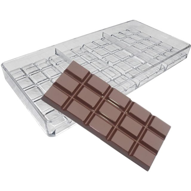 Chocolate Bar Maker Injection Hard Polycarbonate Chocolate Mold PC Candy Mould