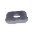 thumbnail image 3 of Almohada de dona rellena, cojín para dolor de espalda, portátil, multiusos, resistente Gris, 3 of 8