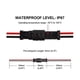 thumbnail image 3 of 6 Pair Dt 2 Pin Pigtail Kit Male Female Connector Adapter Socket Wiring Harness For Led Work Light, 3 of 5