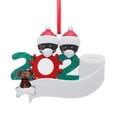 thumbnail image 1 of Xihbxyly Ofertas Diarias de Hoy Prime Solo Hoy Adorno Estilo Personal de Familia Sobreviviente de Iron Art 2024 Decoración Navideña, 1 of 5