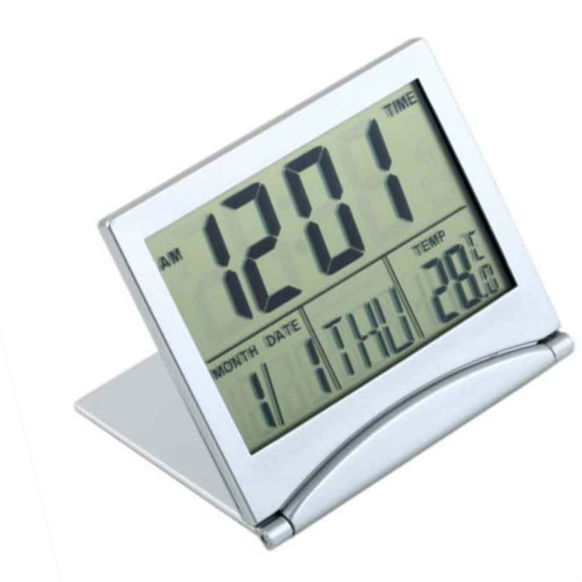 TureClos LCD Display Calendar Alarm Clock Desk Digital Thermometer ...