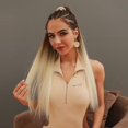 thumbnail image 3 of Long Straight Ponytail Hair Extension for Women Natural Looking Wrap Arround Ponytail Wig 26in Length for Daily Wear, 3 of 5
