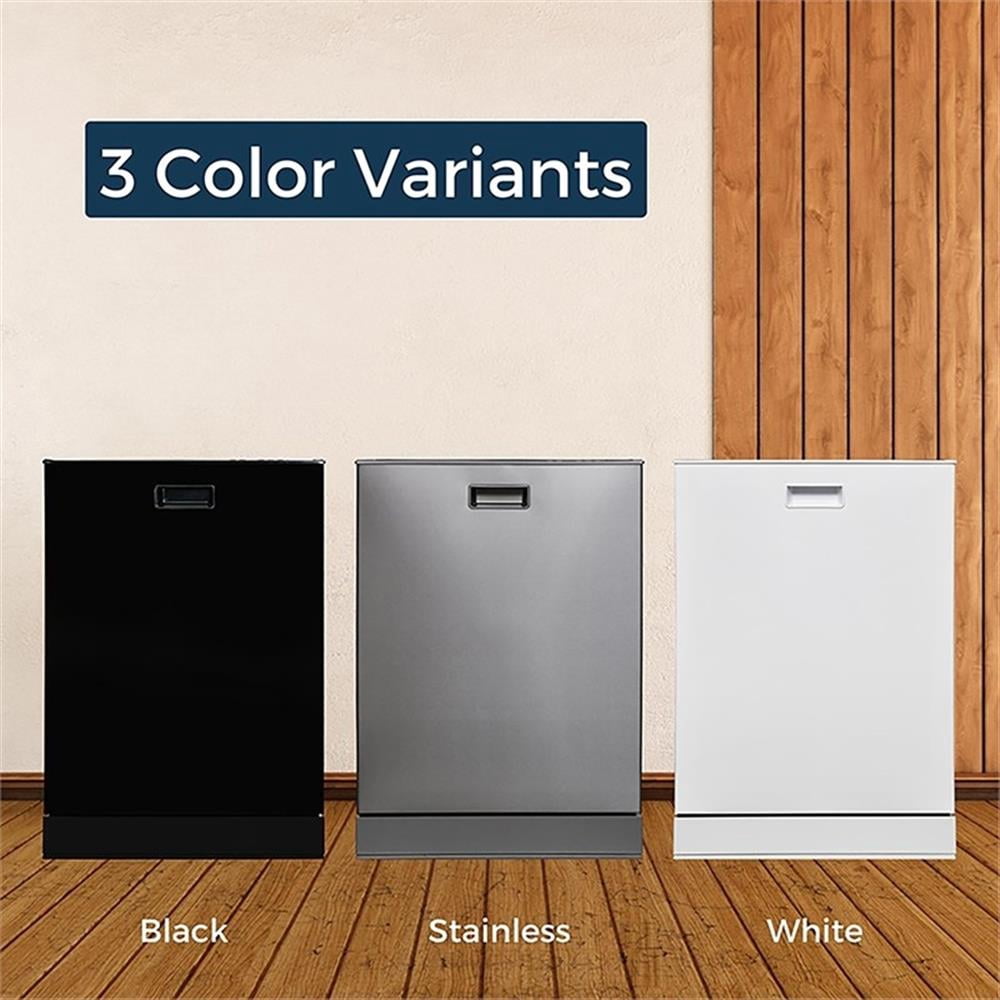 Pemberley Row Black Dishwasher Unassembled