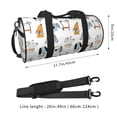 thumbnail image 2 of Easygdp Puppy Bolsa de Viaje, Bolsa de Mano, Bolsa de Gimnasio, Bolsa de Equipaje para Viaje, 2 of 6