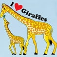 thumbnail image 3 of CafePress - I Love Giraffes Infant T Shirt - Infant T-Shirt, 3 of 4