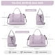 thumbnail image 3 of Bolsa de fin de semana SYCNB para mujer con compartimento para zapatos y neceser, 3 of 8