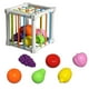 thumbnail image 2 of Juguete de clasificación de formas elásticas arcoíris para bebés | Actividad de motricidad fina con cuerdas elásticas de colores | Juego de aprendizaje sensorial para niños pequeños, 2 of 6