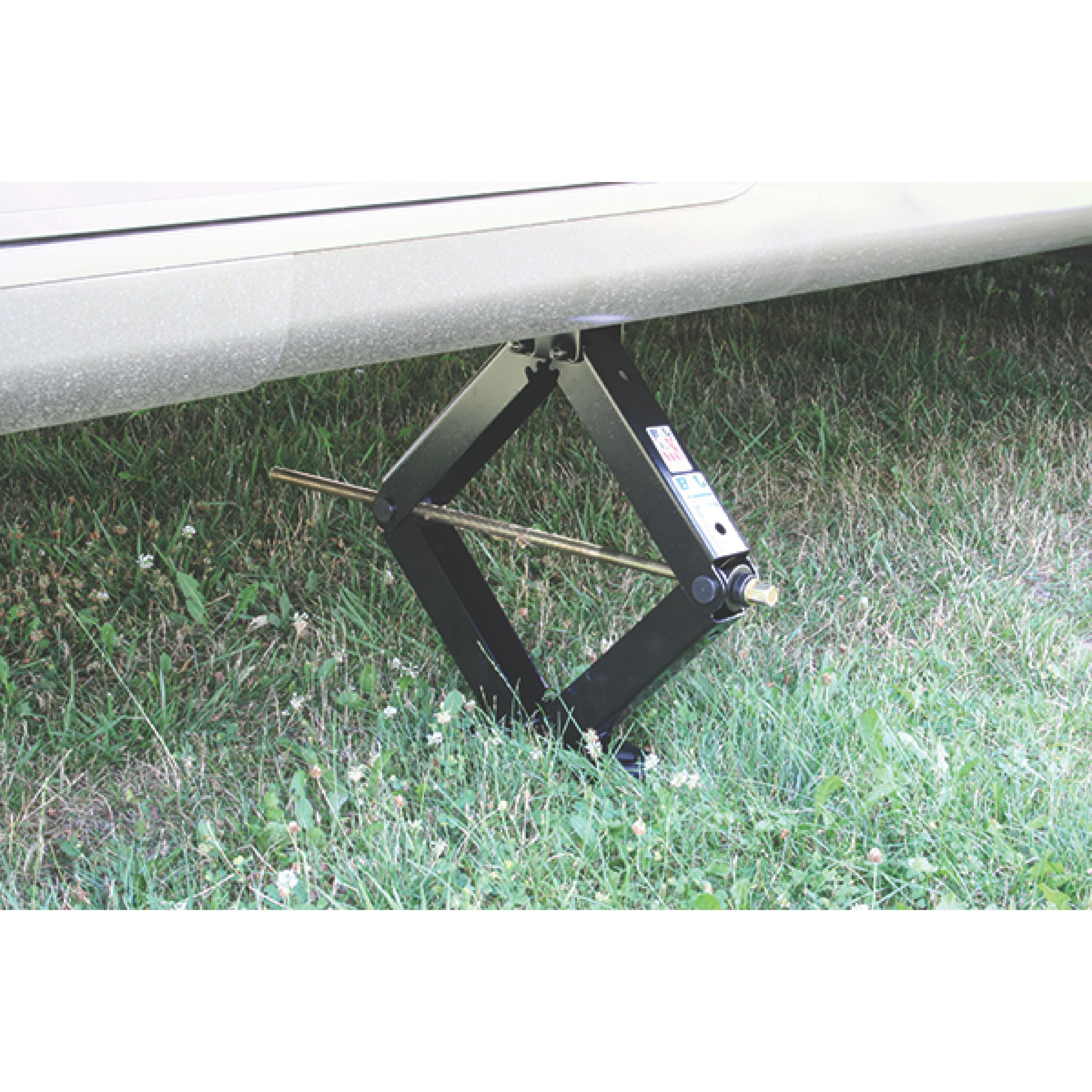 Bal Products Black 24" Scissor Jack for RV Trailers Pair