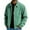 Army Green, variant on Men's Minimalist Solid-Colored Casual Long-Sleeve Button Jacket, Army Green, L