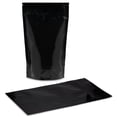 thumbnail image 5 of 100 pcs 1 oz Black Child Resistant 6"x10"x2.5" Stand Up Pouch Smell Proof Bags, 5 of 5