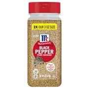 McCormick Non-GMO Kosher Pure Ground Black Pepper, 6 oz Bottle