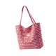 thumbnail image 5 of Bolso de hombro para mujer, moderno, portátil, único, versátil, estilo hobo, ideal para la oficina y el verano. Rojo, 5 of 9