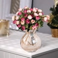thumbnail image 1 of Flores artificiales, flores falsas, flores de imitación, pintura al óleo, té pequeño, rosas pequeñas, ramo de simulación, flores artificiales, decoración del hogar, fotografía, adornos florales hechos, 1 of 9