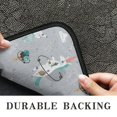 thumbnail image 6 of Gray Cartoon Unicorn Pattern Door Rugs,Washable Non Slip Door Mats Indoor,Decorative Door Mats,Entry Mat Indoor for Entrance,Bedroom,Kitchen,Bathroom,30"x17", 6 of 6