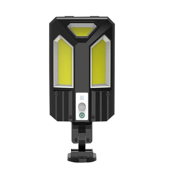 Toystoory Luz con Sensor Solar de Control remoto para el hogar, lámparas impermeables montadas en la pared, sensor de cuerpo, lámpara de calle para Iluminación y accesorios Lámpara COB Toystoory HA073772-02