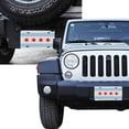 thumbnail image 4 of Yehwow Chicago State Flag With Four Star Metal Car Plate Aluminum License Plate, 4 of 6