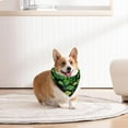 thumbnail image 4 of ZhyrZng St Patricks Day Dog Bandana Adjustable - Pet Scarf Handkerchief for Puppy Cat featuring Festive Shamrock Print, Washable Costume Accessories for Holiday Party Decor, 4 of 7