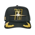 thumbnail image 2 of VAGO Style AMADO COMO CARRILLO Gorra Artesanal Negra Visera Curva, 2 of 5