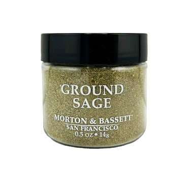Morton & Bassett Ground Sage Spice, 0.5oz - Single Herb