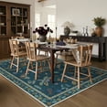 thumbnail image 4 of Moynesa Insect 6'x9' Area Rugs Washable Rug for Living Room Soft Natural Bedroom Rug Large Bug Accent Carpet for Dining Room Sunroom Playroom Stain Resistant Non Slip, Green, 4 of 12