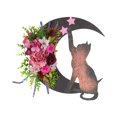 thumbnail image 1 of Dalazy Artificial cat Wreath Wall Door Easter for Door Party Decor Fall, 1 of 4