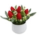 thumbnail image 1 of Tulipanes artificiales en miniatura en maceta, bonsái de flores artificiales para decoración de interiores, macetas falsas para escritorio, estante, hogar, oficina, decoración de flores, 1 of 6