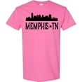 thumbnail image 3 of Inktastic Memphis Tennessee City Skyline T-Shirt, 3 of 5