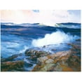 thumbnail image 1 of Rough Sea And Rocks-Smith - CANVAS OR FINE PRINT WALL ART, 1 of 1