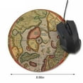 thumbnail image 2 of Coofit Mouse Pad Round Vintage: World Map Nonslip Computer Mousepad Mouse Mat for Home, 2 of 10