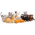 thumbnail image 3 of AYYUFE 10Pcs Mini Cartoon Cat Kitten Model Toys Ornaments Miniature Landscape, 3 of 6