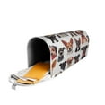 thumbnail image 5 of Fuzoiu Happy Dog Faces Collage Print Decorative Waterproof Mailbox Cover,Welcome Magnetic Mailbox Cover, Post Letter Box Wrap Cover for Outdoor Decor -21x18 in, 5 of 8