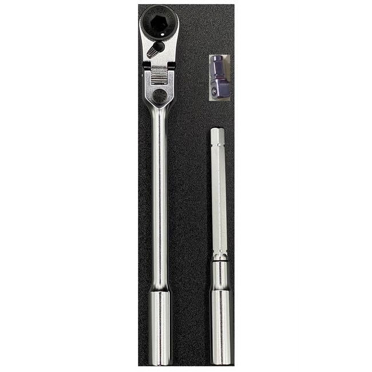 Astro Pneumatic 78301 Double Flex Head Ratchet Palm Sized Nano