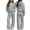Gray, variant on SERTGUTR Girls' Zip Up Hoodie Set Fleece Lined Full Zip Drop Shoulder Kangaroo Pocket Wide Leg Sweatpants Casual Winter Warm Two Piece Outfit School Everyday Outerwear