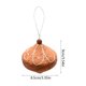 thumbnail image 3 of Adornos navideños Galletas Hombrecito de jengibre Colgante navideño Muñeco lindo Decoración para árbol de Navidad Colgante pequeño, 3 of 6