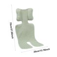 thumbnail image 3 of Universal Stroller Seat Pad Breathable Cooling Mat For Pet Stroller Lightweight Cart Portable Chair Liner With Airflow Design 27.6x13.8 Inches, 3 of 8