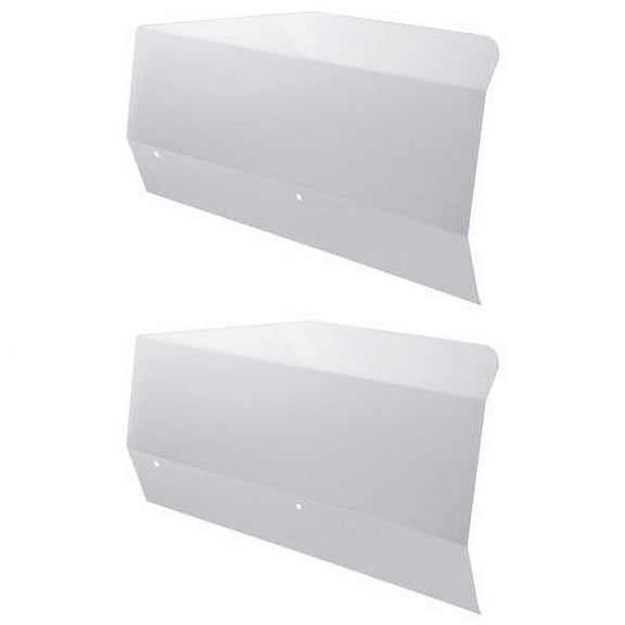 United Pacific 20585 Fender Corner Guard   Front, Stainless Steel, For Pb