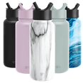 thumbnail image 1 of Simple Modern - Botella de agua con tapa de popote, aislamiento al aspiradora, botellas de termo de metal de acero inoxidable, reutilizable, a prueba de fugas, sin BPA, para gimnasio, viaj Simple Modern NA, 1 of 5