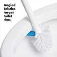 thumbnail image 4 of Good Grips Toilet Brush with Rim-Cleaner Replacement Head, White, Plastic Handle, 10-Inch, 4 of 4