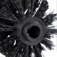 thumbnail image 3 of Toilet brush head in a set of 5, loose toilet brushes 10mm thread, replacement brush head diameter 8 cm, black, 3 of 4