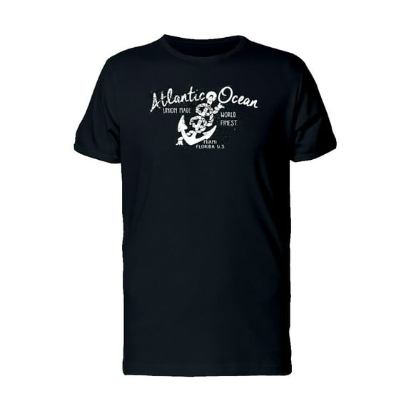 Atlantic Ocean Anchor Tee Men's -Image by Shutterstock