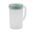 thumbnail image 2 of Jarra de plástico con tapa, gran capacidad, resistente a altas temperaturas, jarra de agua fría para jugo, té, matcha verde, 2 of 15