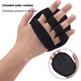 thumbnail image 2 of Guantes de fitness JM antideslizantes con acolchado de goma, 2 of 5